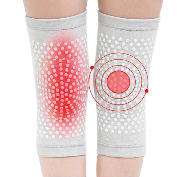 2pcs Suporte para artrite - Alívio das dores no joelho - Autoaquecimento e recuperação de lesões. Tamanhos e cores variados.