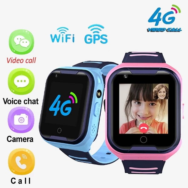 Smartwatch Criança, Relógio Smartwatch Infantil Inteligente, Relógio  Inteligente à Prova Dágua IP67 para Crianças com Câmera, Smartwatch GPS