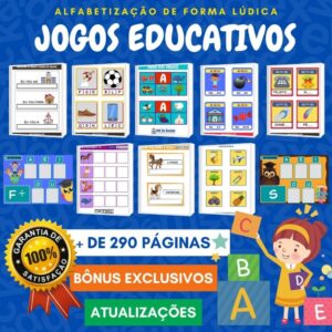 Jogos Educativos - Atividades e Jogos Interativos de Alfabetização