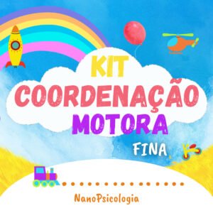 Kit Montessori de Coordenação Motora Fina + Bônus